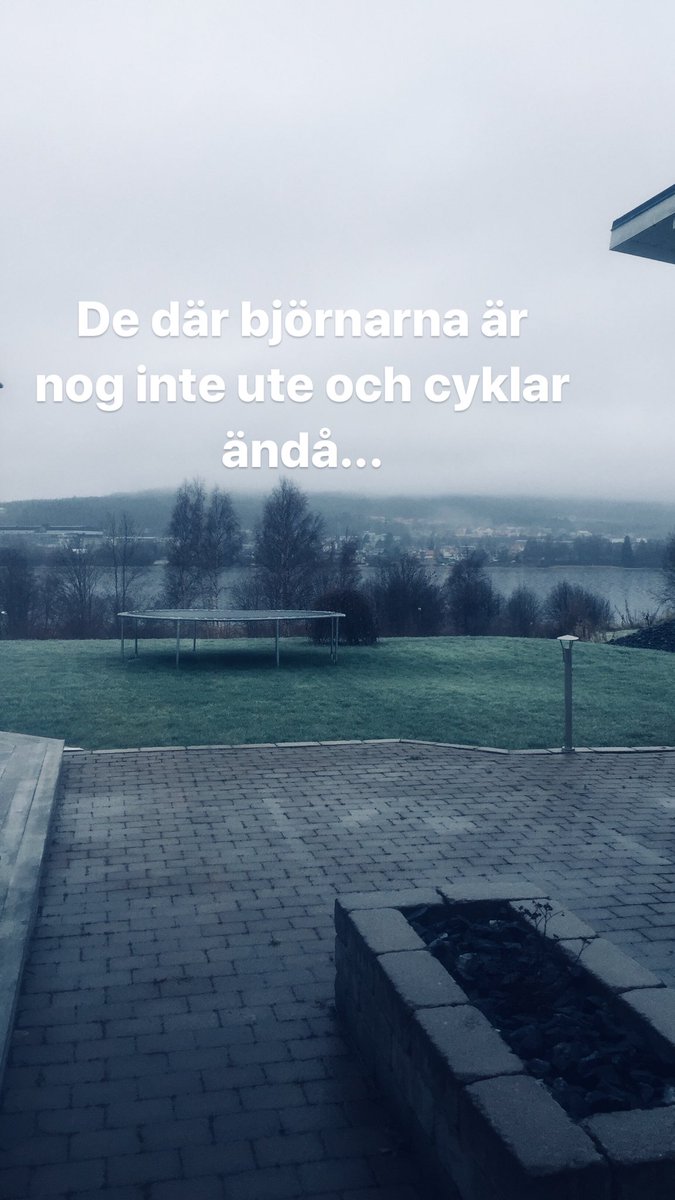 Caramillis's tweet photo. Sugen på att gå ut? Not so much. Och det behöver man ju faktiskt inte heller. Idag bygger jag mitt ide! #björnen #godnatt #overout https://t.co/NTvrPLkXXr