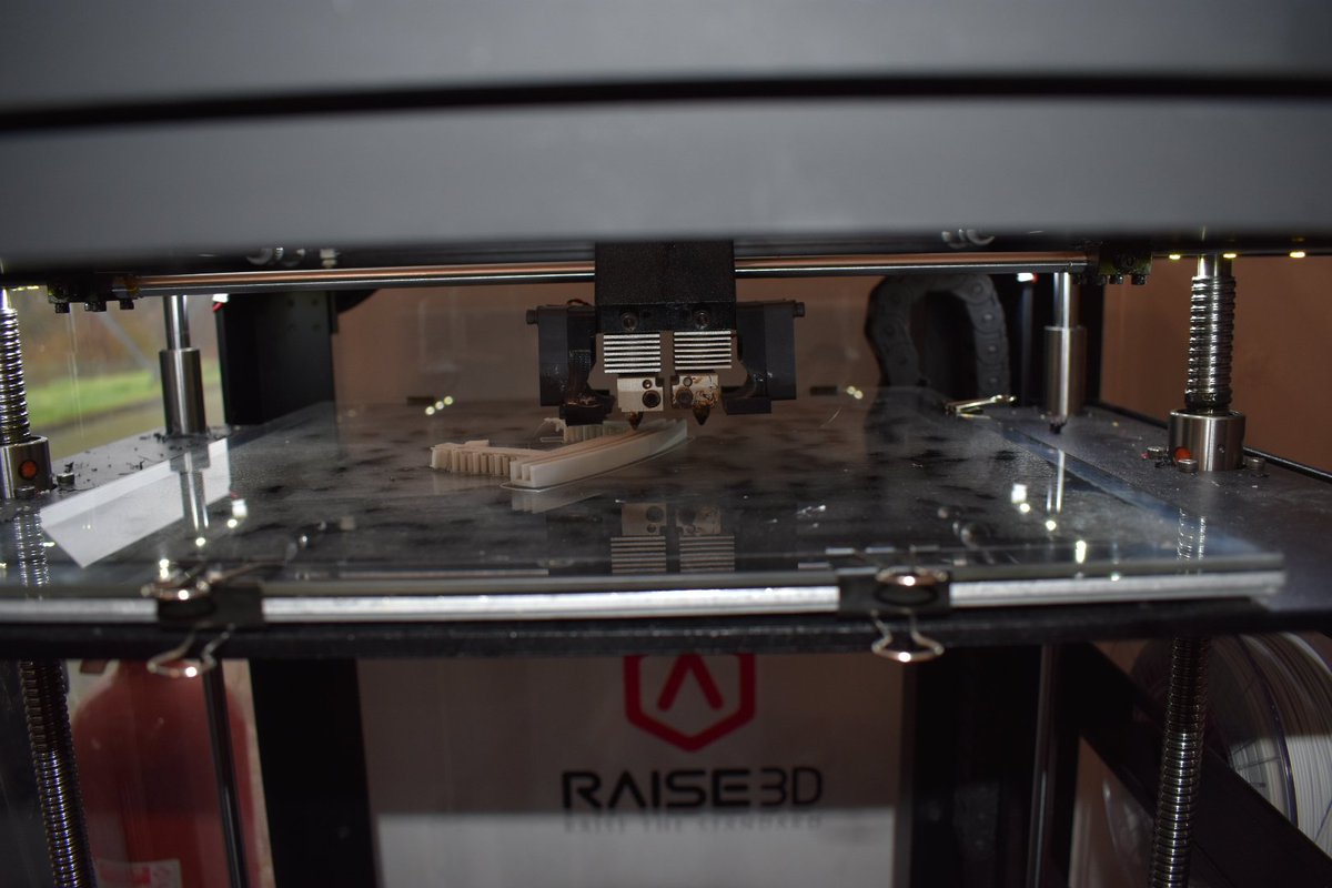 mmg1971's tweet photo. Printing with the new Facilan™ C8 material #3d4makers #raise3d #3dprint #3Dprinting https://t.co/QfIuDSekoI