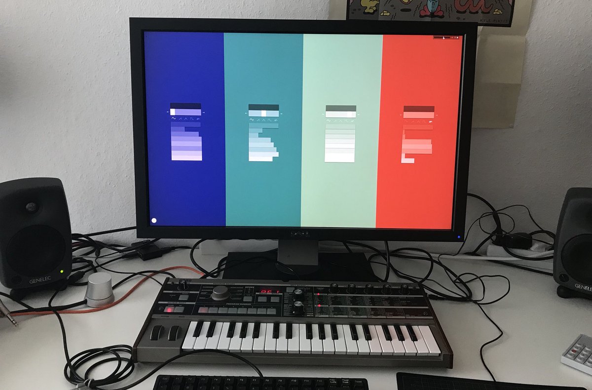 wichniowski's tweet image. telemark.io is a drone generator & crowd sourced sound repository build with the #webaudioapi & #reactjs .. #javascript #ableton #loop2017