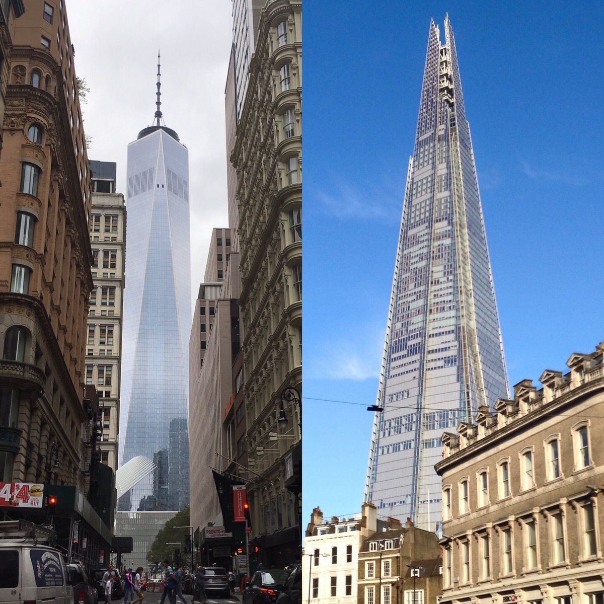 #London v #NYC #oldvnew #whodoesitbetter? #architecture #buildings #citylife