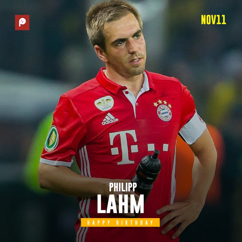  21 club trophies! World Cup-winning captain! Happy birthday Philipp Lahm! 