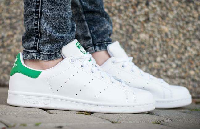 stan smith green tab