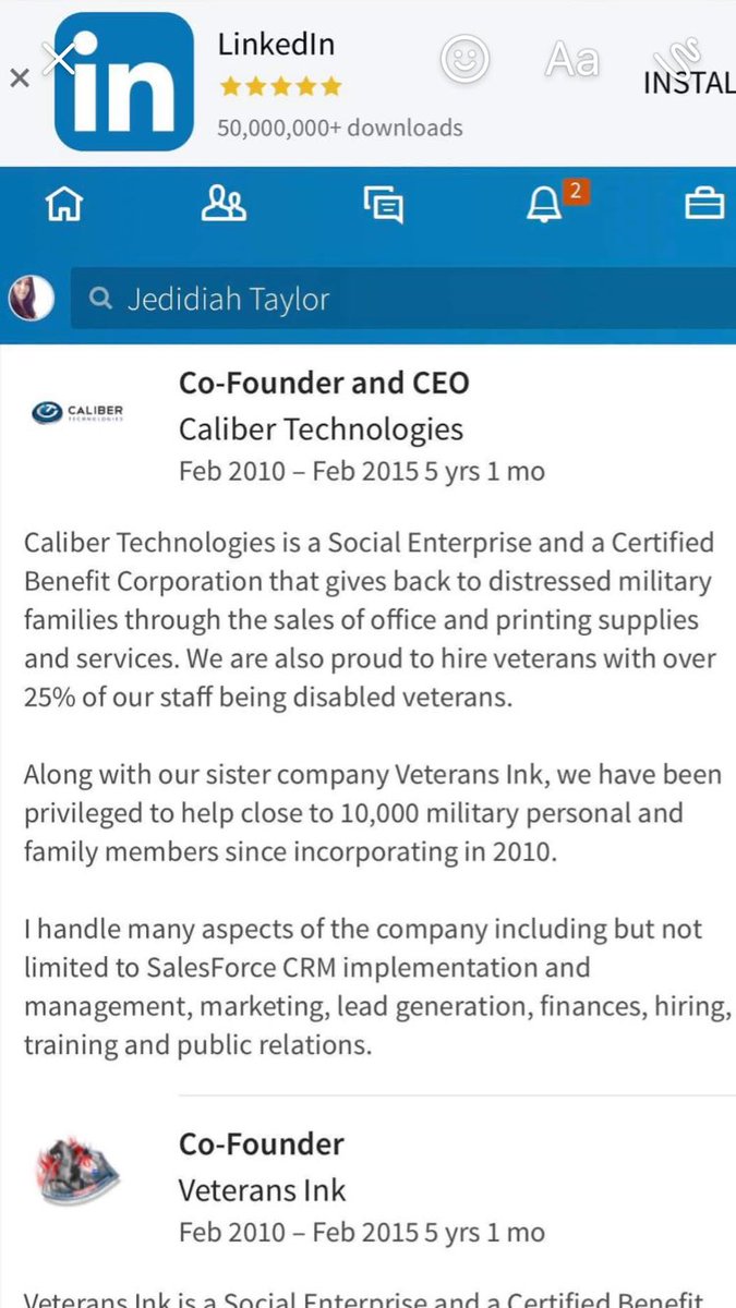 CryptoEnforcer's tweet photo. @JedidiahJewell @Decent_Bet how did you found a 22 year old company in 2010? great how the charity is sharing marketing scams to the vets https://t.co/BurctlVgYu