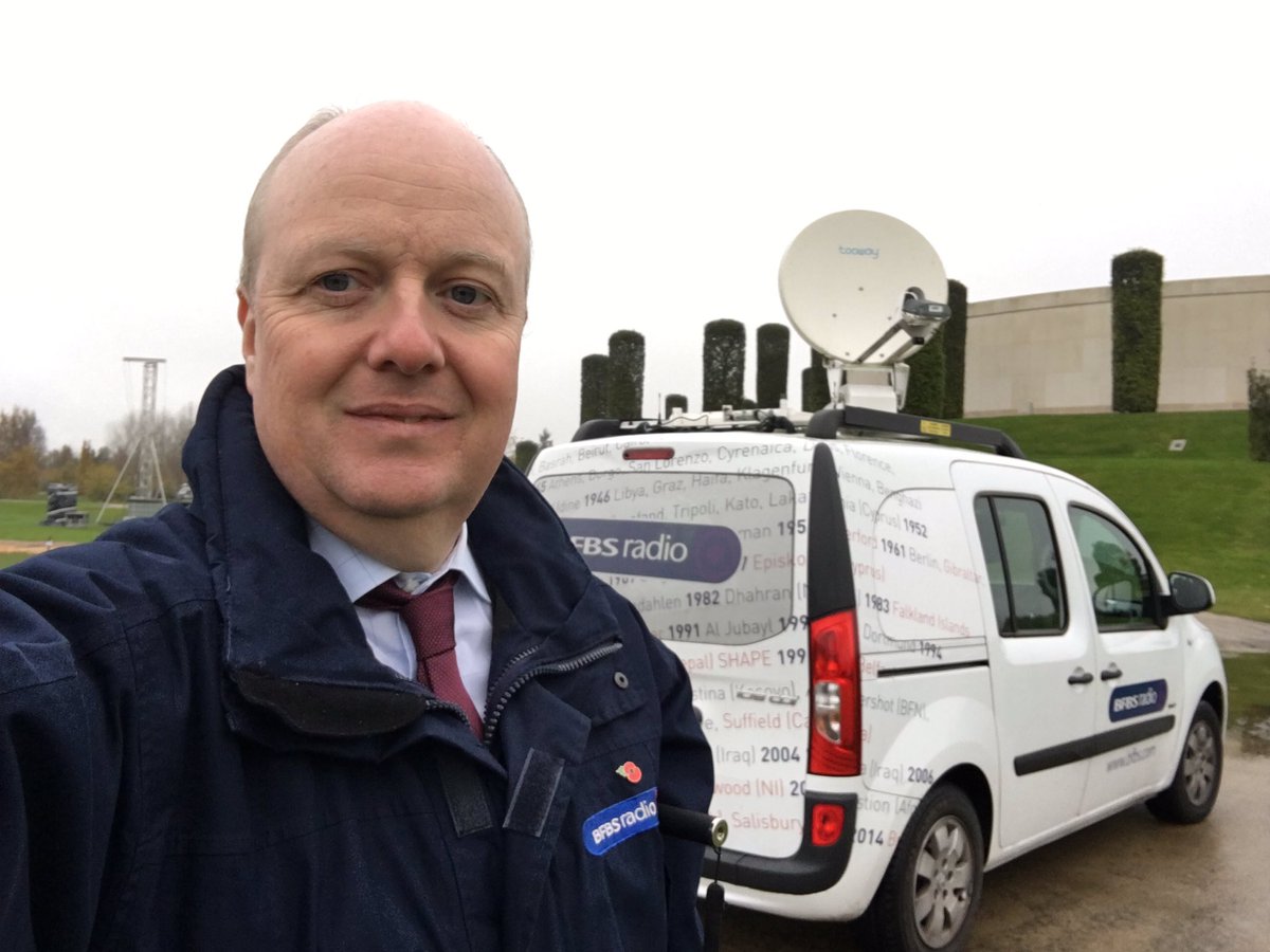 RT @BFBSRadioHQ: Broadcasting live from #NationalMemorialArboretum Armistice Day & Remembrance Sunday https://t.co/Mm3F1HdJWO