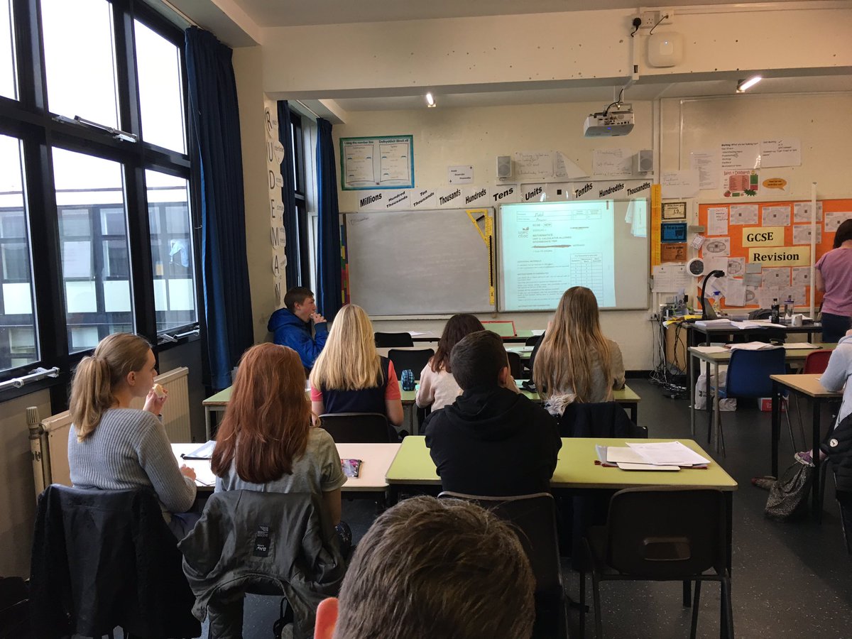 114 pupils in for maths revision this morning. Da iawn pawb. Many thanks to maths department and canteen staff.