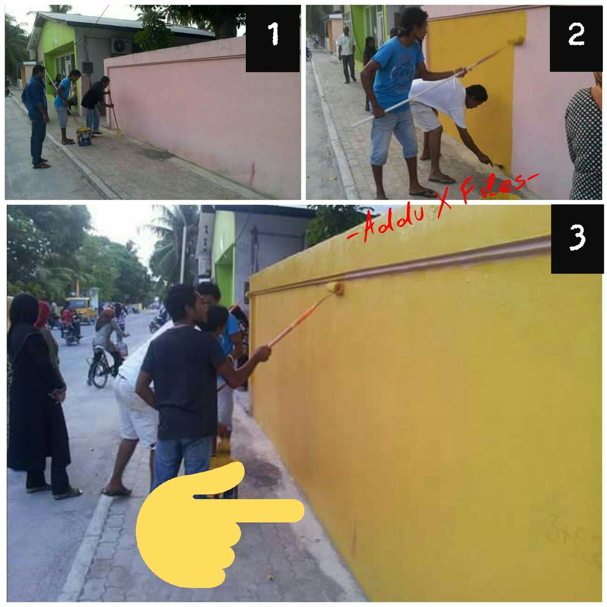 adduXfiles's tweet image. @Banafsaa 
Mi thibee Rayyithun thibi goiy! Dhen #Digene gulhaeh kaalaigen hajamu kohlaa!