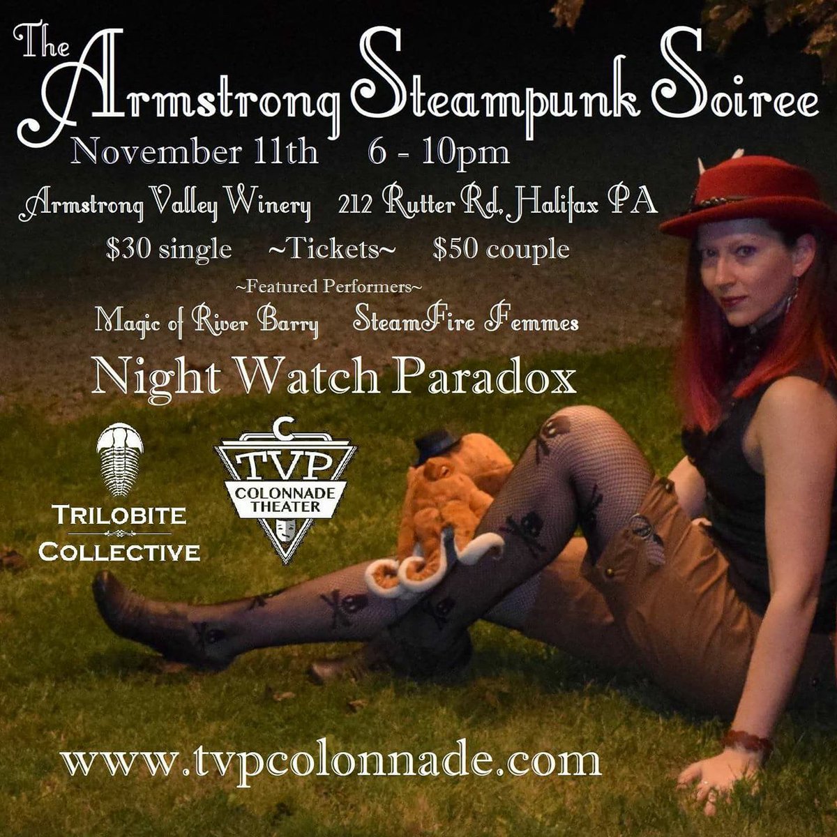 ArmstrongValley's tweet photo. #steampunk #armstrongvalleywinery https://t.co/8PPL4HJBgf