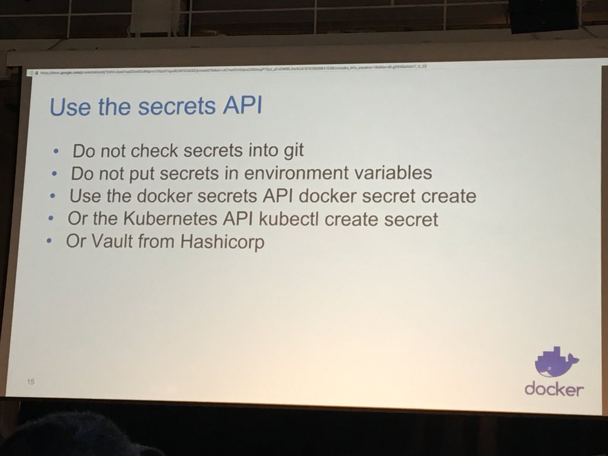 parallelit's tweet image. The 10 #Container #Security tricks that will help you sleep at night @justincormack #CodeMotion #docker