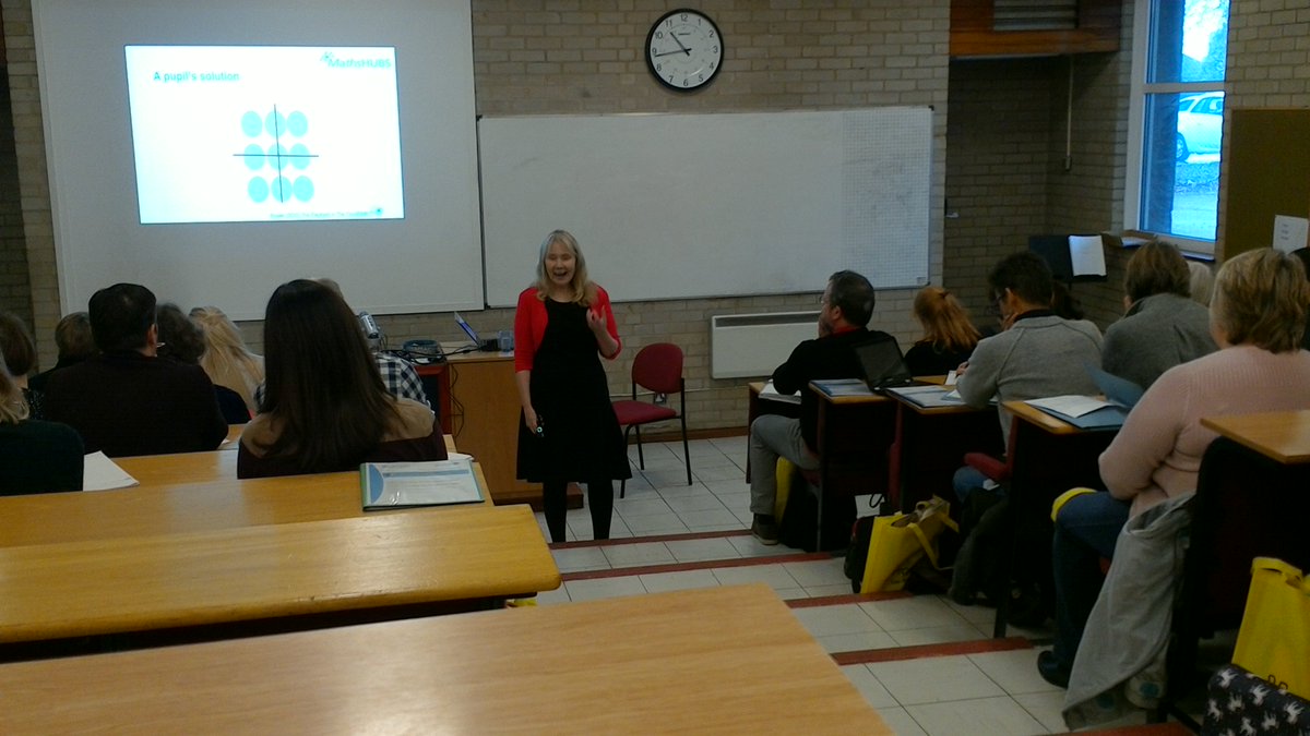 BBOMathsHub's tweet photo. It's started! @Mathematical_A #primarypd day with @ThinkingMaths @WycombeHighSch https://t.co/37LnHAyjiG