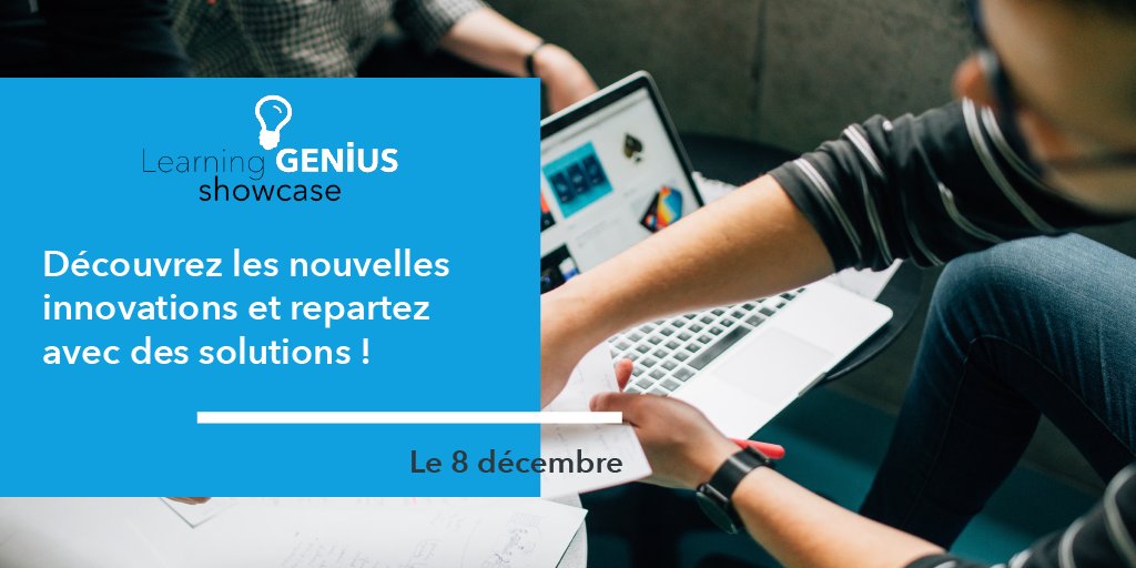 laDLAcademy's tweet photo. Les inscriptions pour le #LearningGeniusShowcase est ouvert !
https://t.co/ss2dfc6zhU
#DigitalLearning #EdTech https://t.co/Uj2TkncLxh