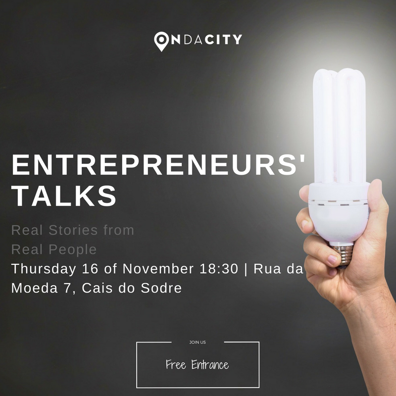 ondacitylisbon's tweet photo. Three special entrepreneurs and their story. Join us this Thursday! Subscribe here:
https://t.co/2yyk3nL7fI #ondacity #entrepreneurship https://t.co/4FyBEiuRkE