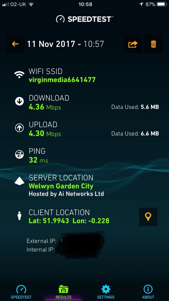 RooHyuga's tweet photo. @virginmedia We have not, we was told it was going to be fixed by now. This is the kind of connection we have to deal with. Not even 1 megabyte per second. https://t.co/jBv0lffsRE