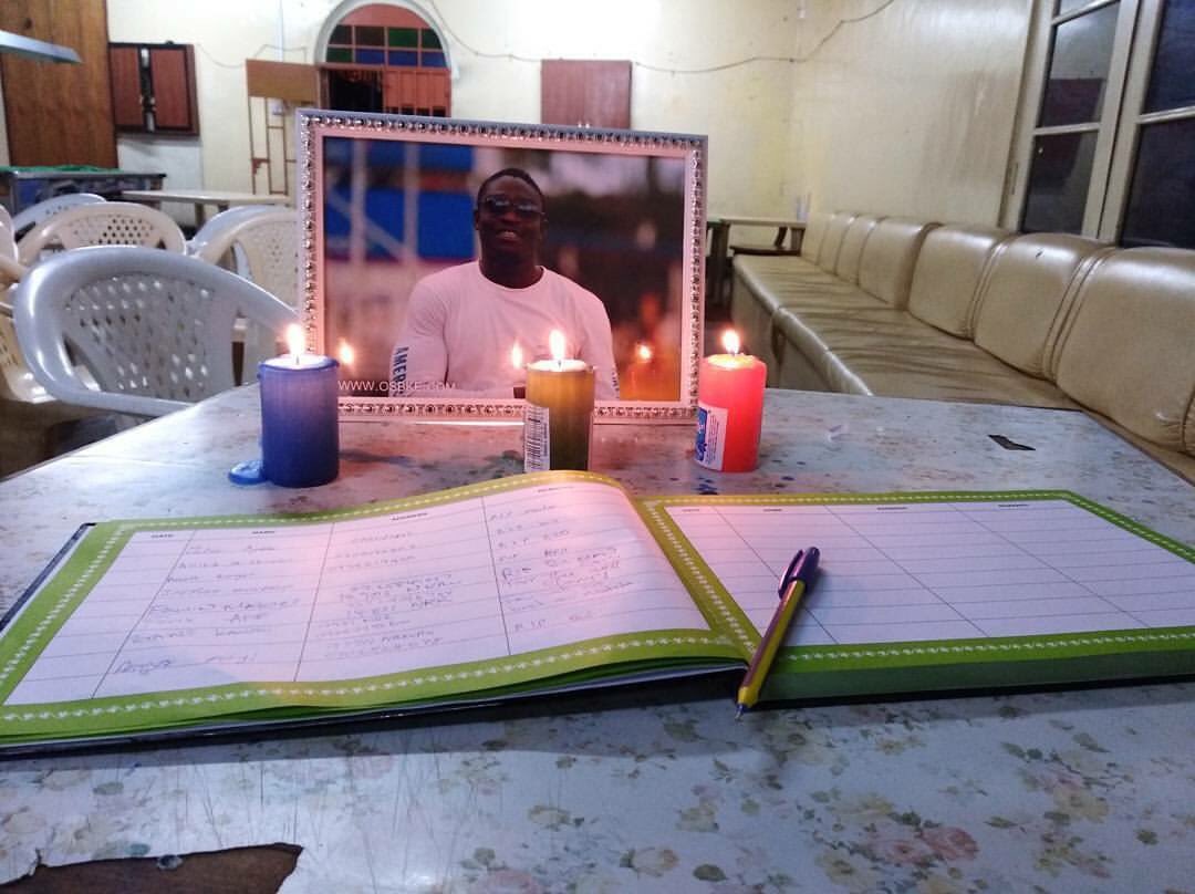 irungu_rosemary's tweet photo. You are in a peaceful place now, rest with the angels, #ripokombe  #SimbaNiOkombe https://t.co/DSroed9LZ7