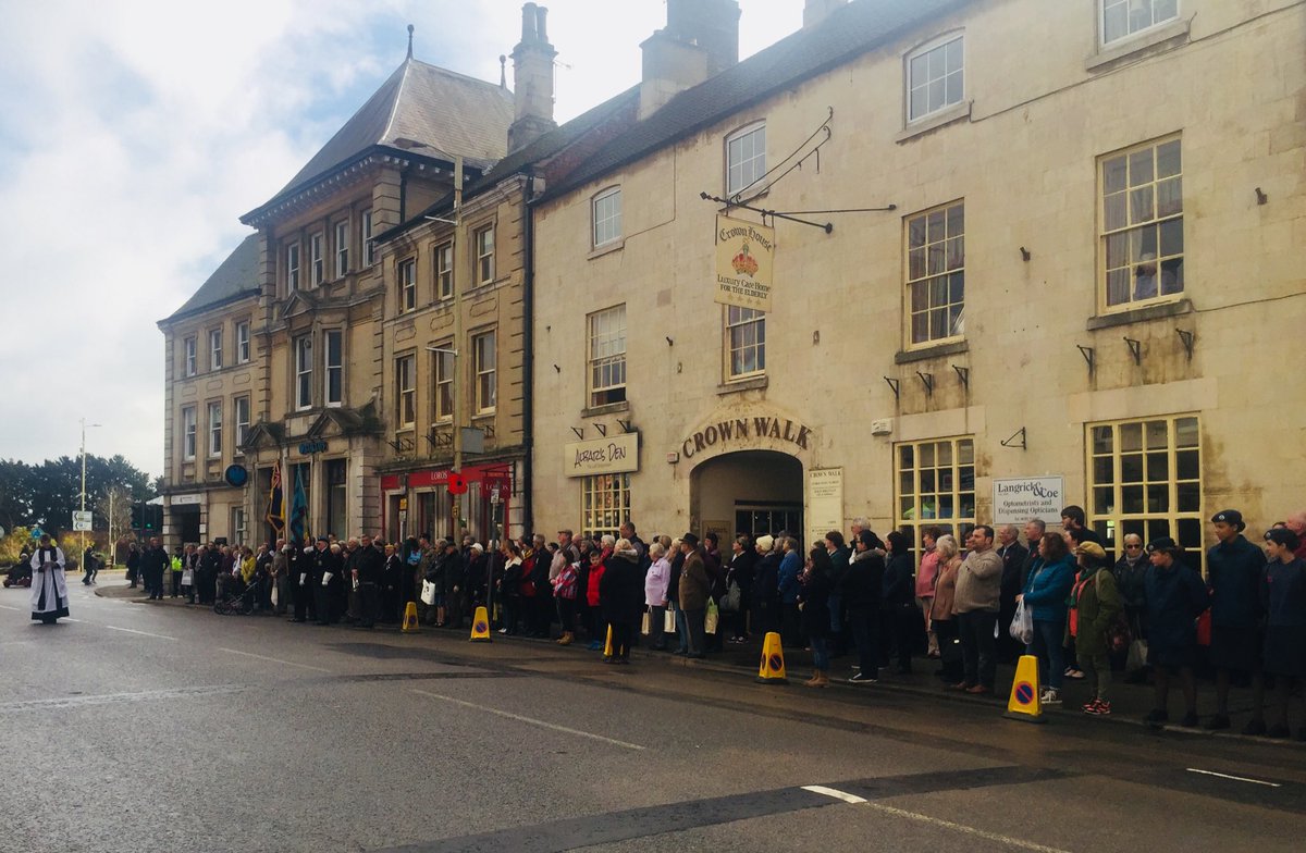 #minutesilence #RemembranceDay2017 #Oakham #Rutland