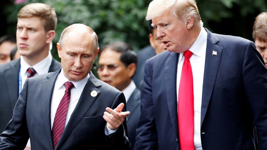 Markarm69553784's tweet photo. President Trump and Russian President Vladimir Putin issued a joint statement on Saturday vowing to continue the fight against ISIS in Syria until the militants are completely defeated, Reuters reported, citing the Kremlin. https://t.co/4VbGJnFsdC