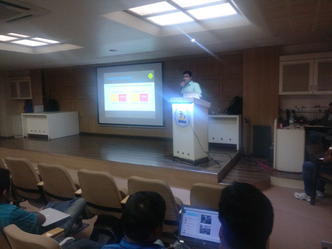 GDKukade's tweet photo. Let's have a break of 15 mins. And then we have @prafulmeshram4 to discuss about #AndroidForensics.

#MobileSecurity 
#WTMPune @WTMPune #GDGPune @GDGPune @PranotiNandurka @nikitag1494 @mayuri_k @NabiTowseef @angel7shwet @PratikshaKotha1 @GaneshKaple https://t.co/AUdV86O8Y9
