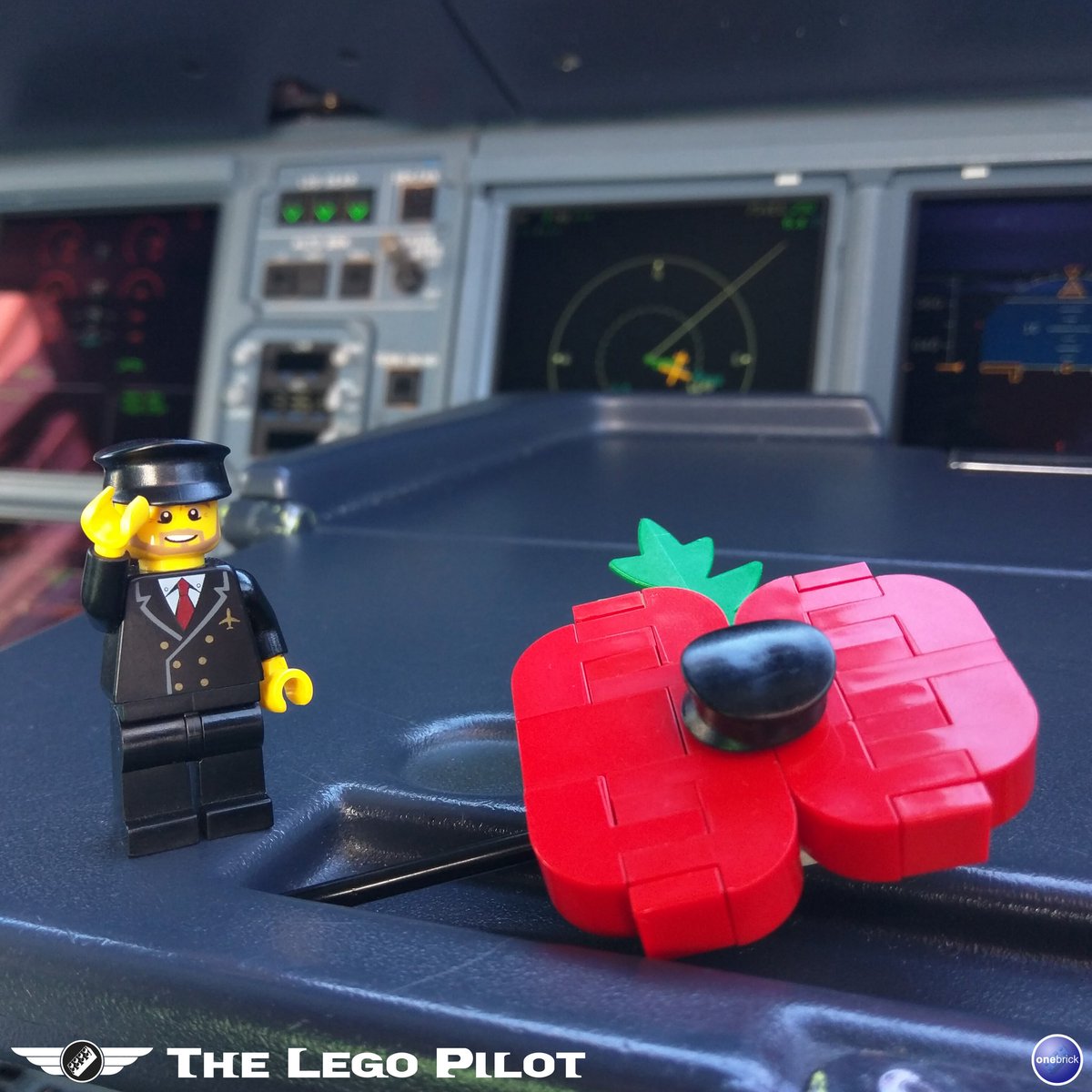 theLegoPilot's tweet photo. #RemembranceDay! #ArmisticeDay! #LestWeForget #remembranceday #legopoppy #poppy #lego #legography #legopilot #pilot https://t.co/XGI7rGUEMb