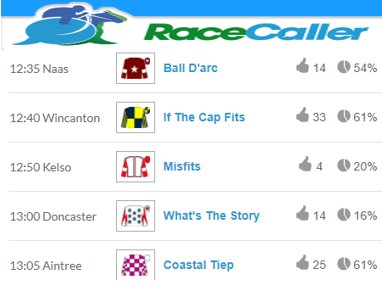 RaceCaller tweet media