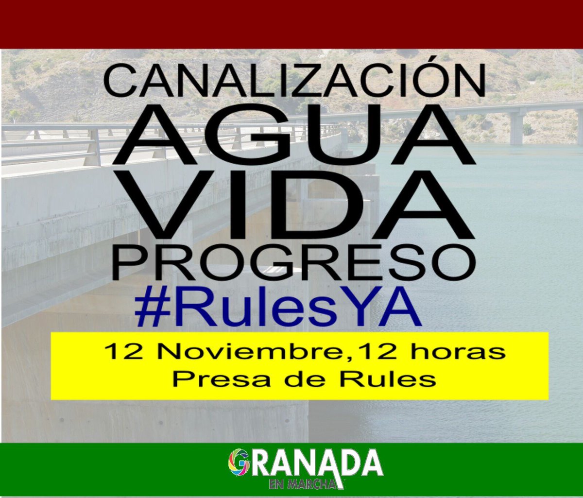AndaluciaxSi's tweet photo. Mañana nuestros compañeros de #Motril #Almuñecar y #Salobreña participarán en #RulesYA el Agua es Vida! El 12 a las 12. https://t.co/RlvDAxJH2R