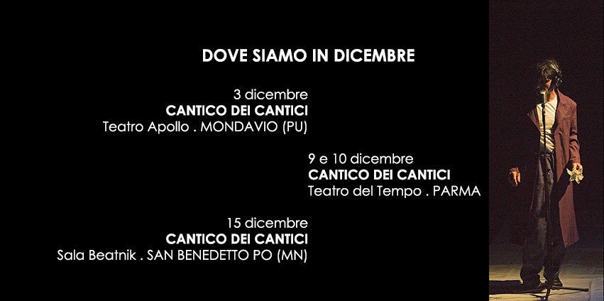 #prossimiappuntamenti #dicembre2017