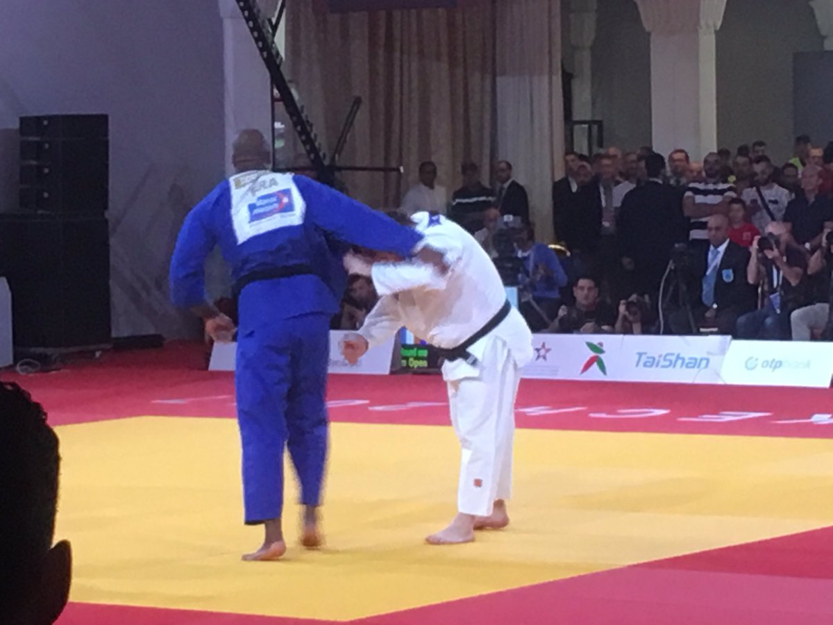 RafihHicham's tweet photo. En direct Teddy rinner gagne son premier tour a marrakech/#JudoOpen2017 https://t.co/M9CsitsBKe