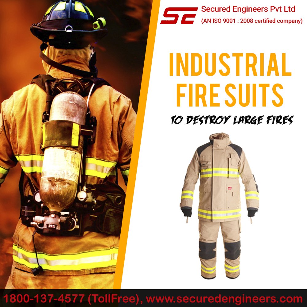 securedeng's tweet photo. #FireFightingSuits made with #HighQuality #Material, that can resist #Heat upto 99%, Perfectly designed to #Fight against large Fire
 Contact (TOLL FREE) 1800-137-4577
 Visit: https://t.co/dZZLaZfcu9 https://t.co/eQfbbTf4rt
