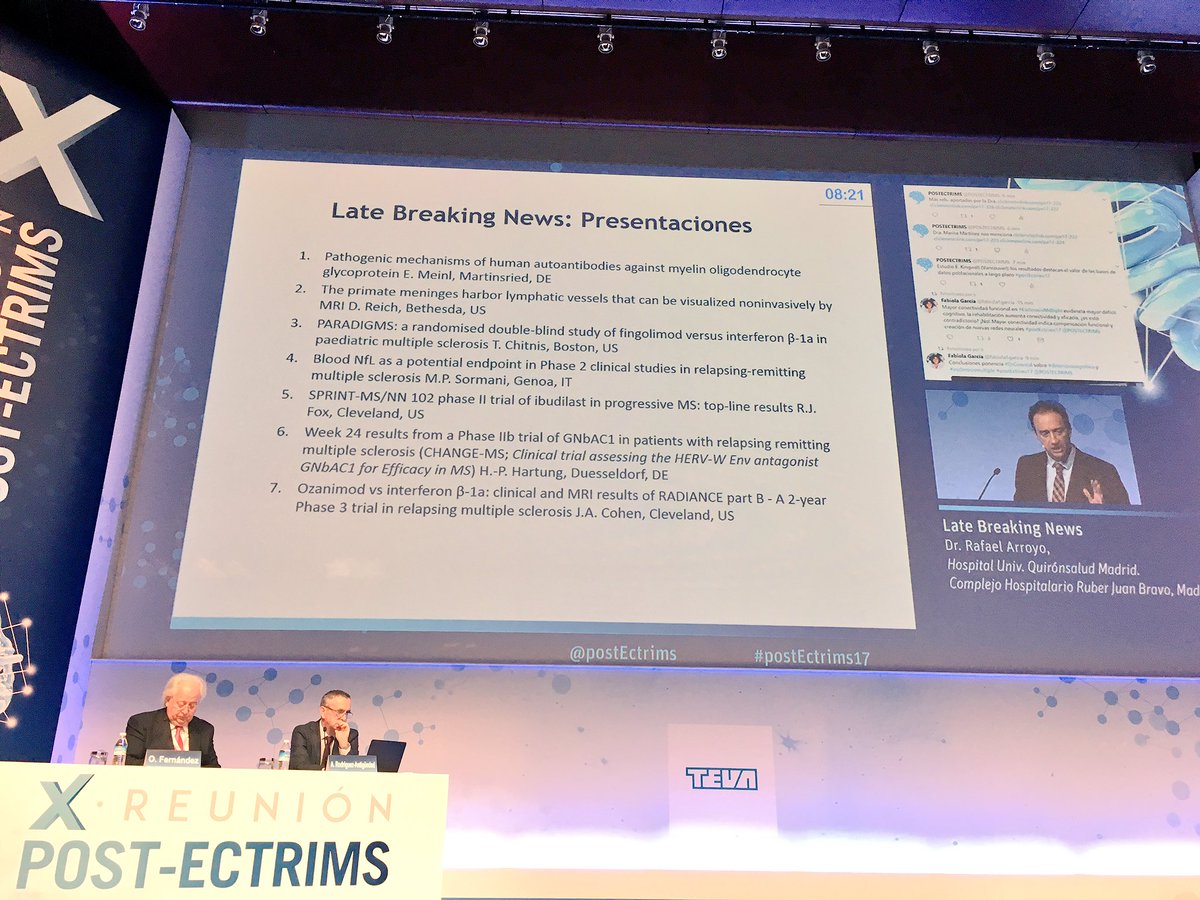 FrancoliPablo's tweet photo. Late breaking news. Dr. Arroyo #PostEctrims17 https://t.co/r61Robb1fN