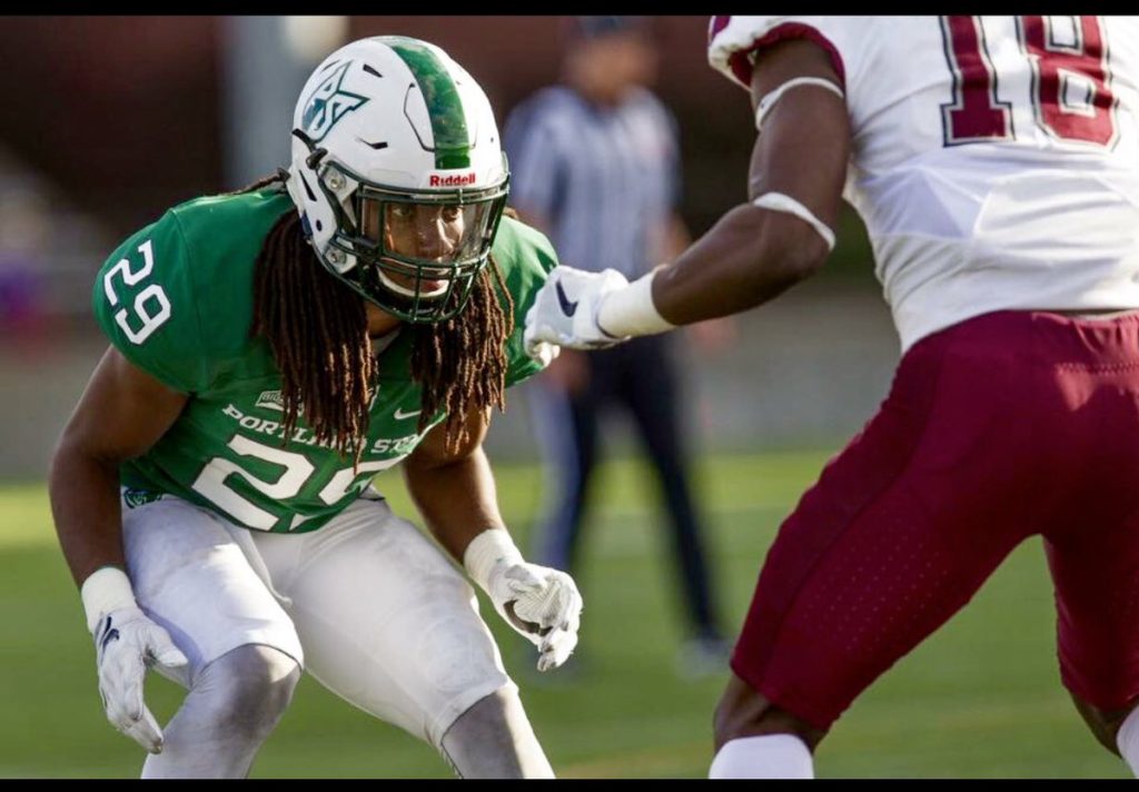 DraftDiamonds's tweet photo. NFL Draft Diamonds Prospect Interview: Donovan Olumba, DB, Portland State https://t.co/7Vk4u19JMR #NFL #NFLDraftNews https://t.co/nmdR42VWKX