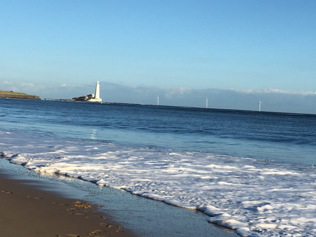 Such a lovely morning for walking on the beach.