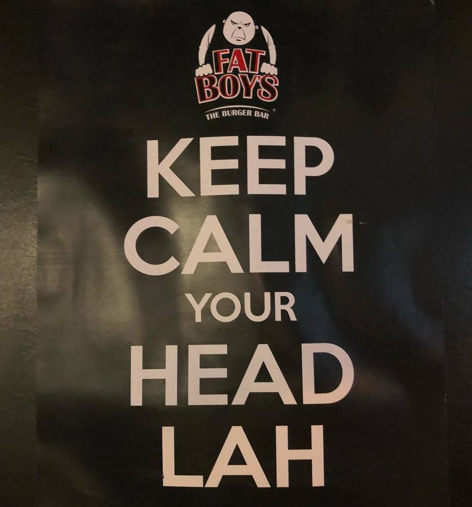 Smokegrey's tweet photo. Best βKeep Calmβ¦β poster Iβve seen yet!
.
.
.
#keepcalm #keepcalmand____ #singaporean #funny https://t.co/gy7XLdxX6d https://t.co/2ep9mPxmFf