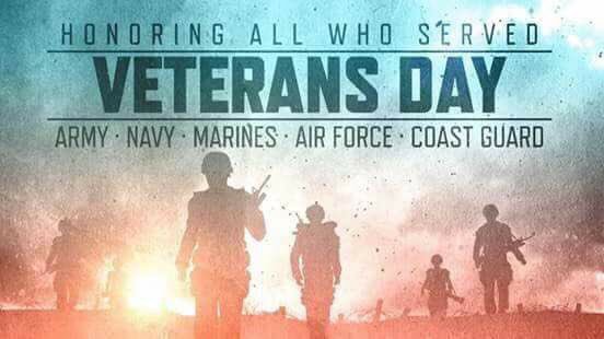Today we honor all those who served and continue to serve in small towns and big cities across America. You inspires us. 🇺🇸 #VeteransDay