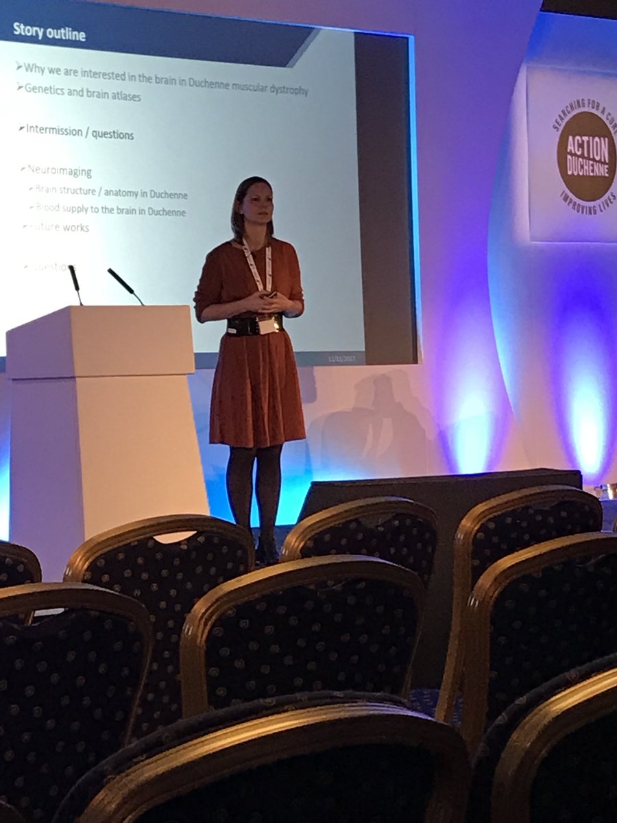 oligogirl's tweet photo. @mri_lumc Nathalie Doorenweerd presenting on Duchenne and the brain and neuroimaging at #ADCon17 https://t.co/tnvJ4YhpYf