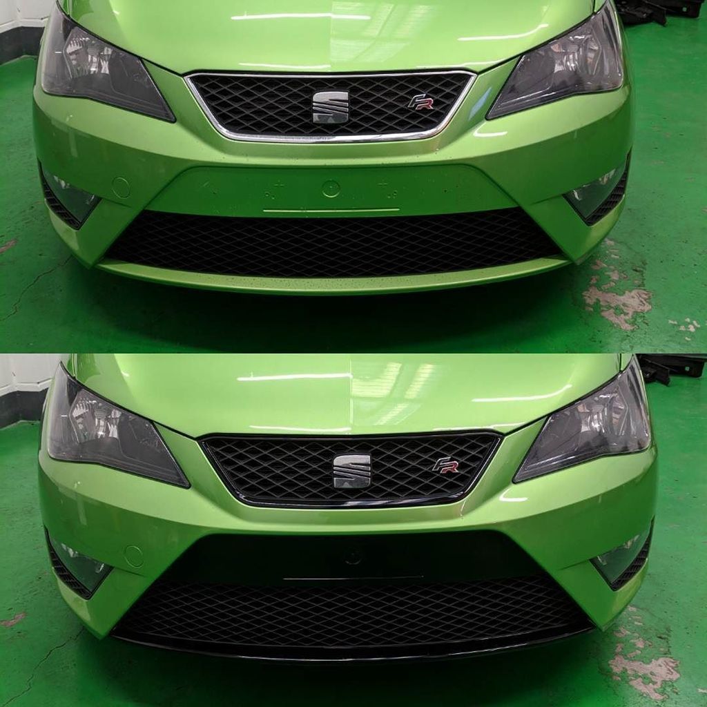 AKtints's tweet photo. #seat #ibiza #fr #dechrome and bumper wrap #aktints #glossblack #vinylwrapping #vinylwrap https://t.co/5JQZ8Nz0QZ https://t.co/gKGJ2sJC0T
