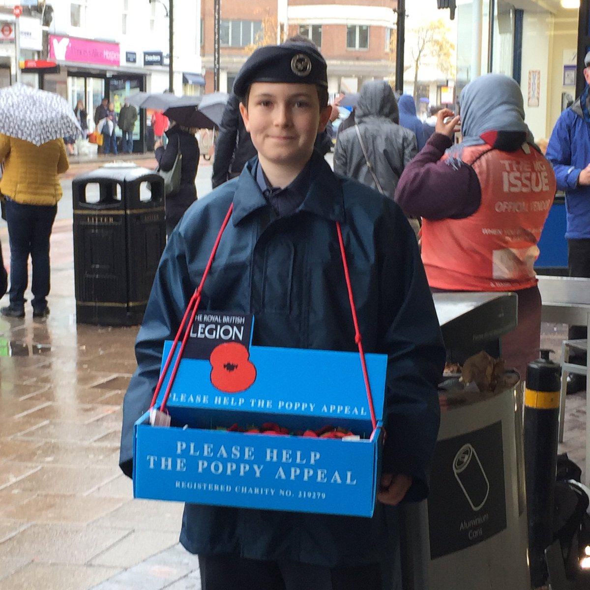 We’re collecting for the <a href="/poppylegion/">Royal British Legion</a> Royal British Legion #PoppyAppeal in Surbiton today.  Come and see us at Waitrose, Sainsbury’s and the Station and make a donation #lestweforget