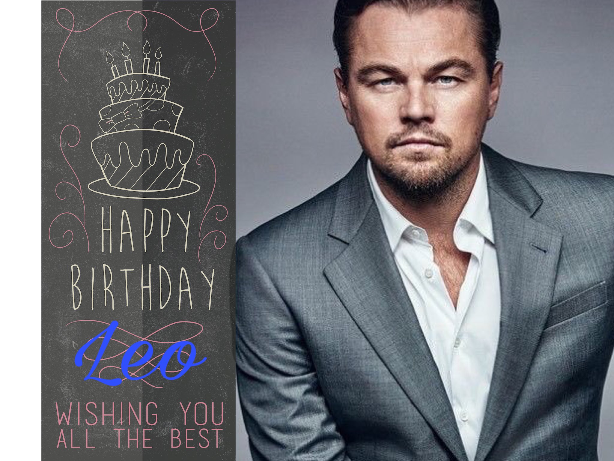 Happy Birthday Leonardo Dicaprio, Emma Blackery, Demi Moore & Calista Flockhart    