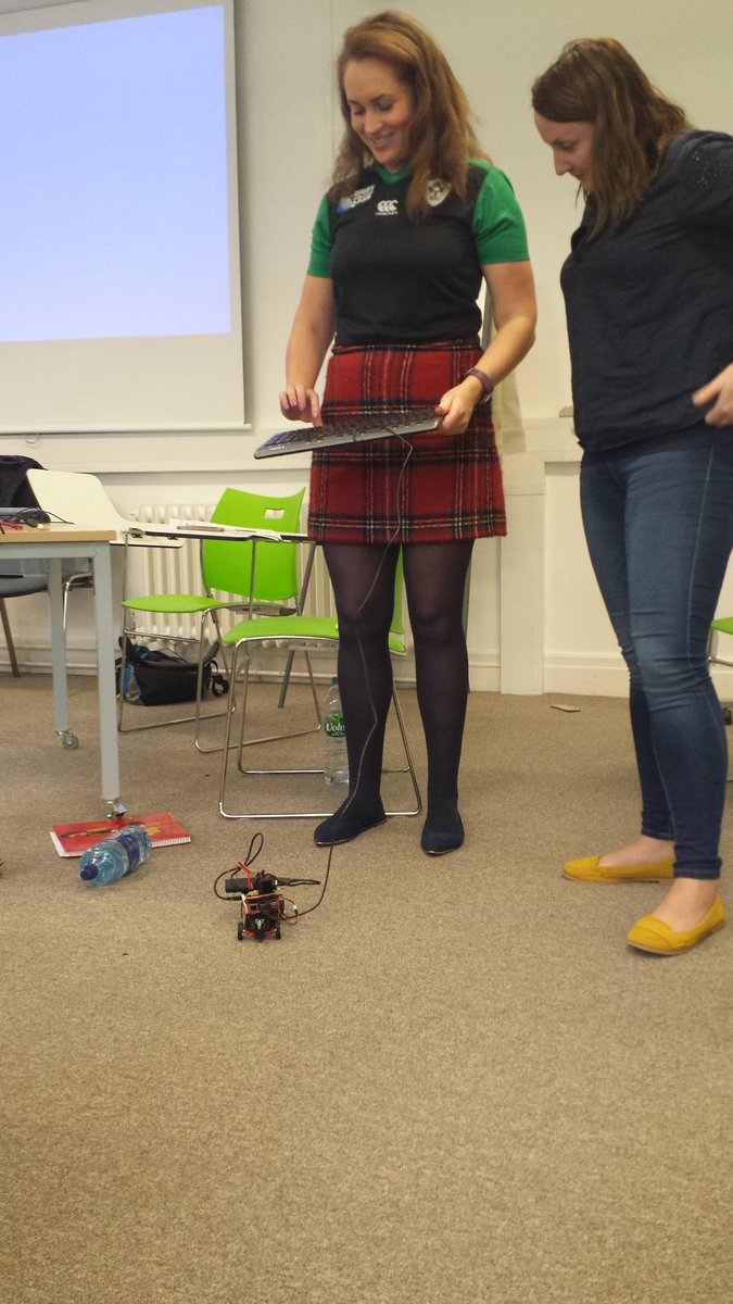 _conorgalvin's tweet photo. UCD #PDES_CT @SchoolofEdUCD  @UCDCompSci  Another Pi Rover takes to the Roebuck Road! :) https://t.co/TzGa6Wi0dt