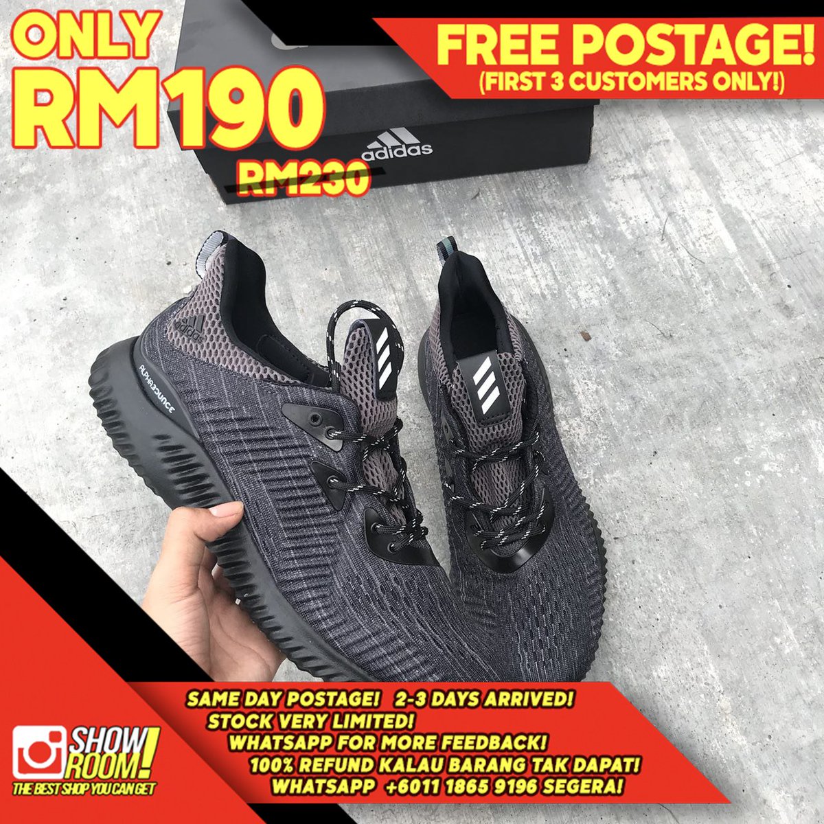 showroom_co's tweet photo. Misi mesti habis! Ws terus, no dm!
Promo valid dekat ws je 💯 #srcosale https://t.co/Rz4Ml62M0z