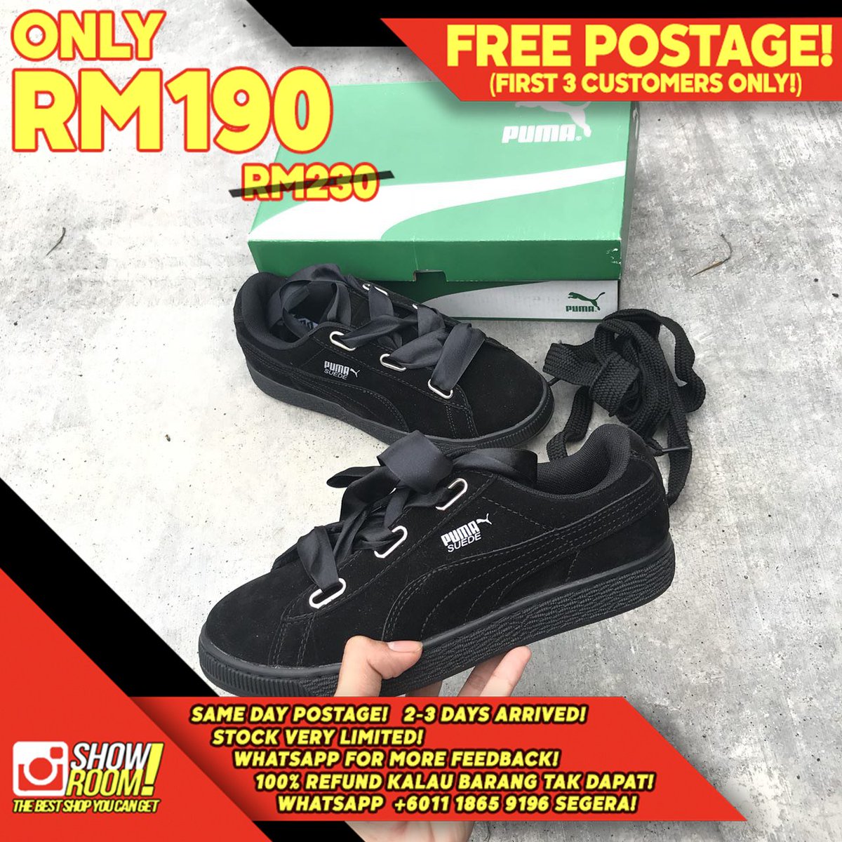 showroom_co's tweet photo. Misi mesti habis! Ws terus, no dm!
Promo valid dekat ws je 💯 #srcosale https://t.co/Rz4Ml62M0z