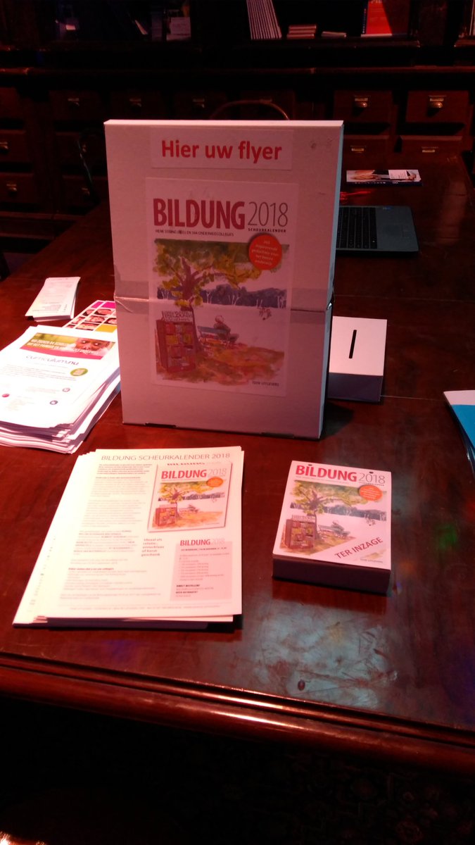 1234HenkSissing's tweet photo. #NST2017 Prachtig die aandachtig voor Bildung 2018 met bijdragen van 365 geweldige onderwijscollega's. @LeezanvWijk https://t.co/vsLysSMcKX