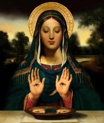 WhoresofYore's tweet photo. 304: Legend has it that St Lucy of Syracuse was harassed  by a man who said that he couldnt stop thinking about her beautiful eyes. In response she cut out her eyes and sent them to him, asking that he now leave her in peace https://t.co/52StW26G7r