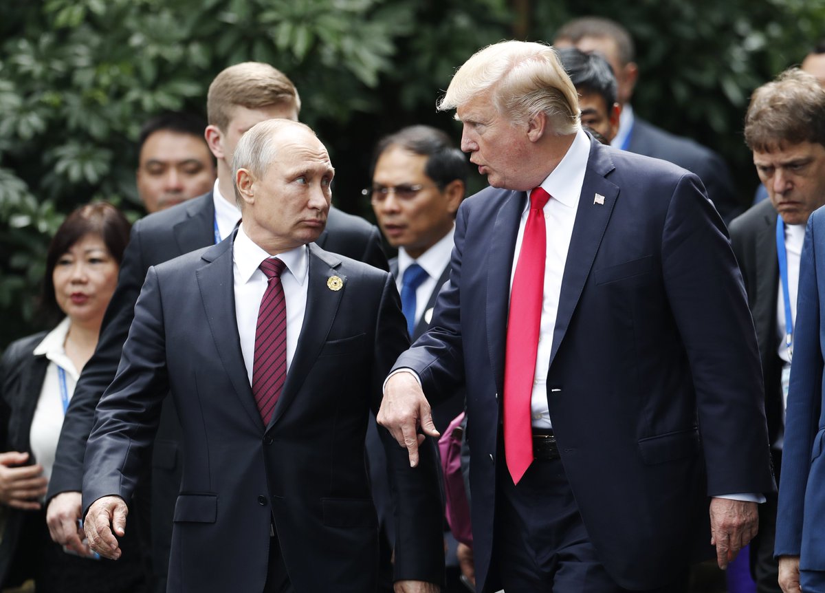 axios's tweet photo. "He said he didn't meddle, he said he didn't meddle. I asked him again. You can only ask so many times." https://t.co/7MFEfrbxDp https://t.co/laAeiayOhs