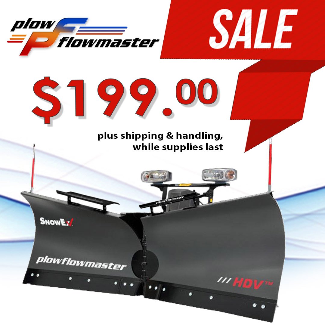 PlowFlowmaster's tweet image. Check out the deals we have! Get your @PlowFlowmaster Air Deflector today! #snowplow #plowlife #snowremoval #snowplow #plowtruck
