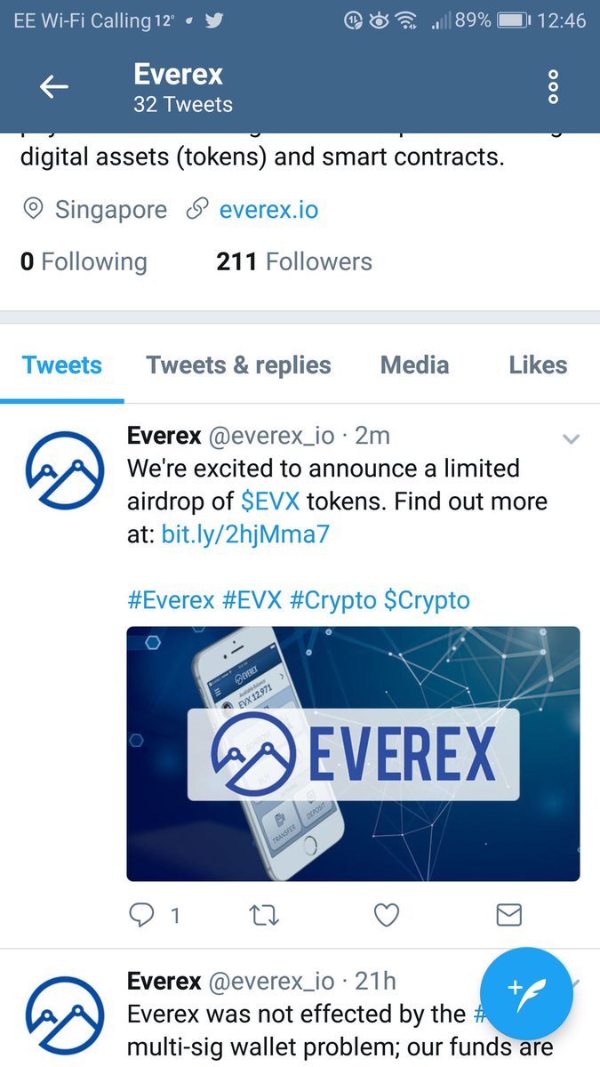 CryptoGinge's tweet photo. @everexio @everex_io Looks like they are doing another scam around airdrop https://t.co/S1pYWk8r08