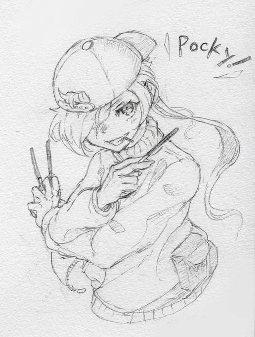 レッツシェアハピ～～～ #ポッキーの日 
