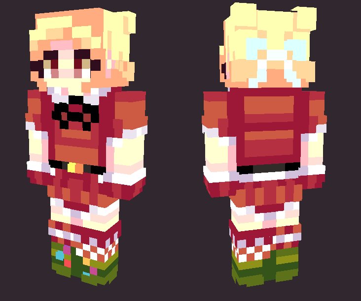 Im_Fluorite's tweet photo. X-mas skin c: 
ops? @pooh_baerchen @KirizakeSkinM @seiphur like&amp;rt https://t.co/6ASU1knm4S