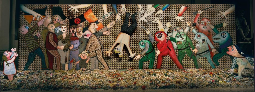 Le opere di Enrico Baj in mostra alla Fondazione Marconi anpisezionezona1.wordpress.com/2017/11/11/le-…