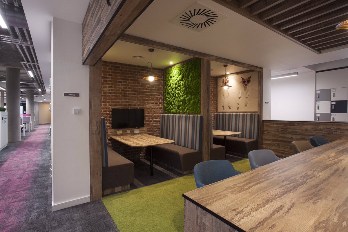 AllWorkSocial's tweet photo. It's not just XYZ Works &amp; Social that embrace agile &amp; flexible workspace in the @XYZbuilding, our neighbours @Shoosmiths have fully embraced this modern way of working 📈🗄🛋🚪 https://t.co/yZZNVXiVvh