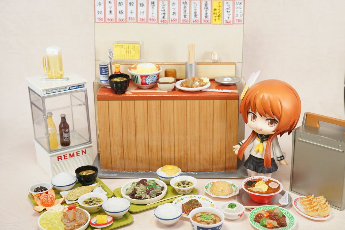 リーメント夕やけ食堂届いたので開けてみました！ 配列はこんな感じ 