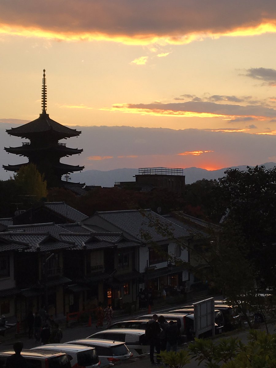 京都よきかな。清水寺今日からライトアップだった！