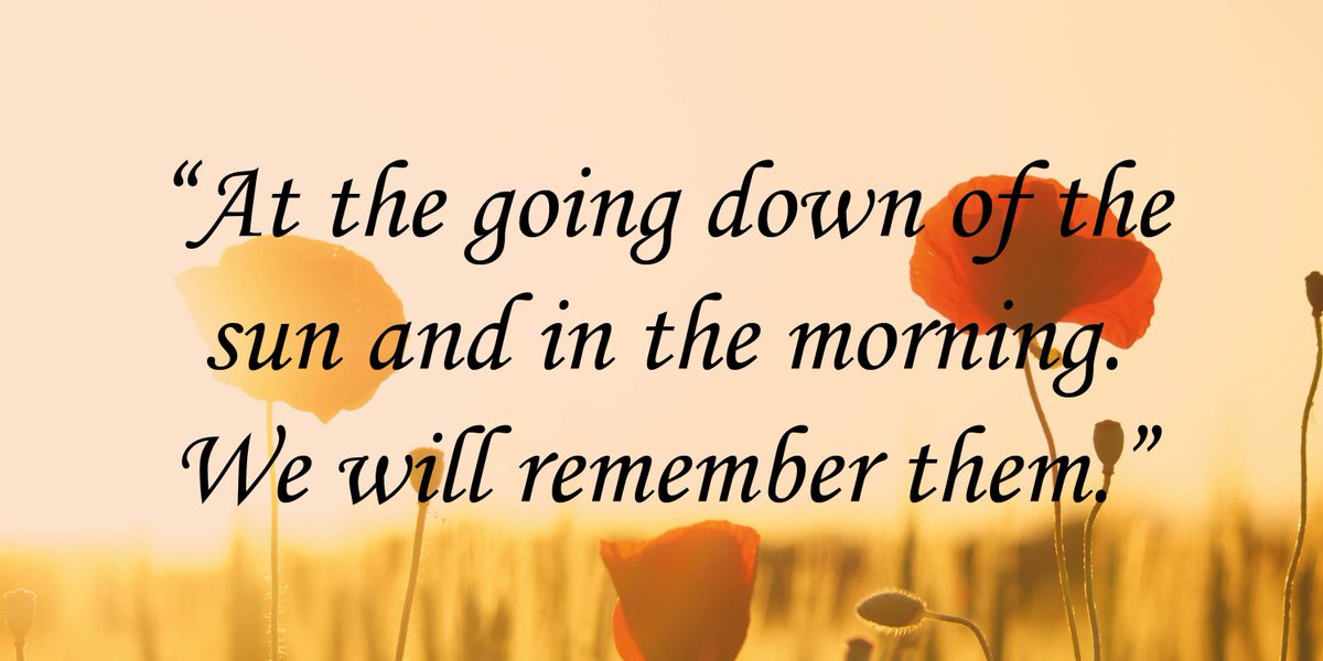 propertons's tweet image. At the going down of the sun and in the morning. We will remember them. #ArmisticeDay